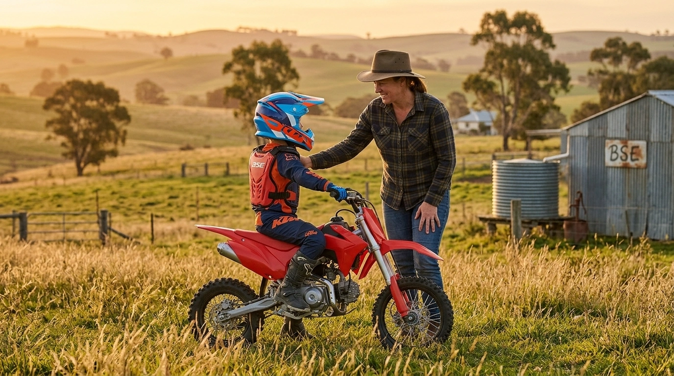 Can Kids Ride Dirt Bikes in Australia