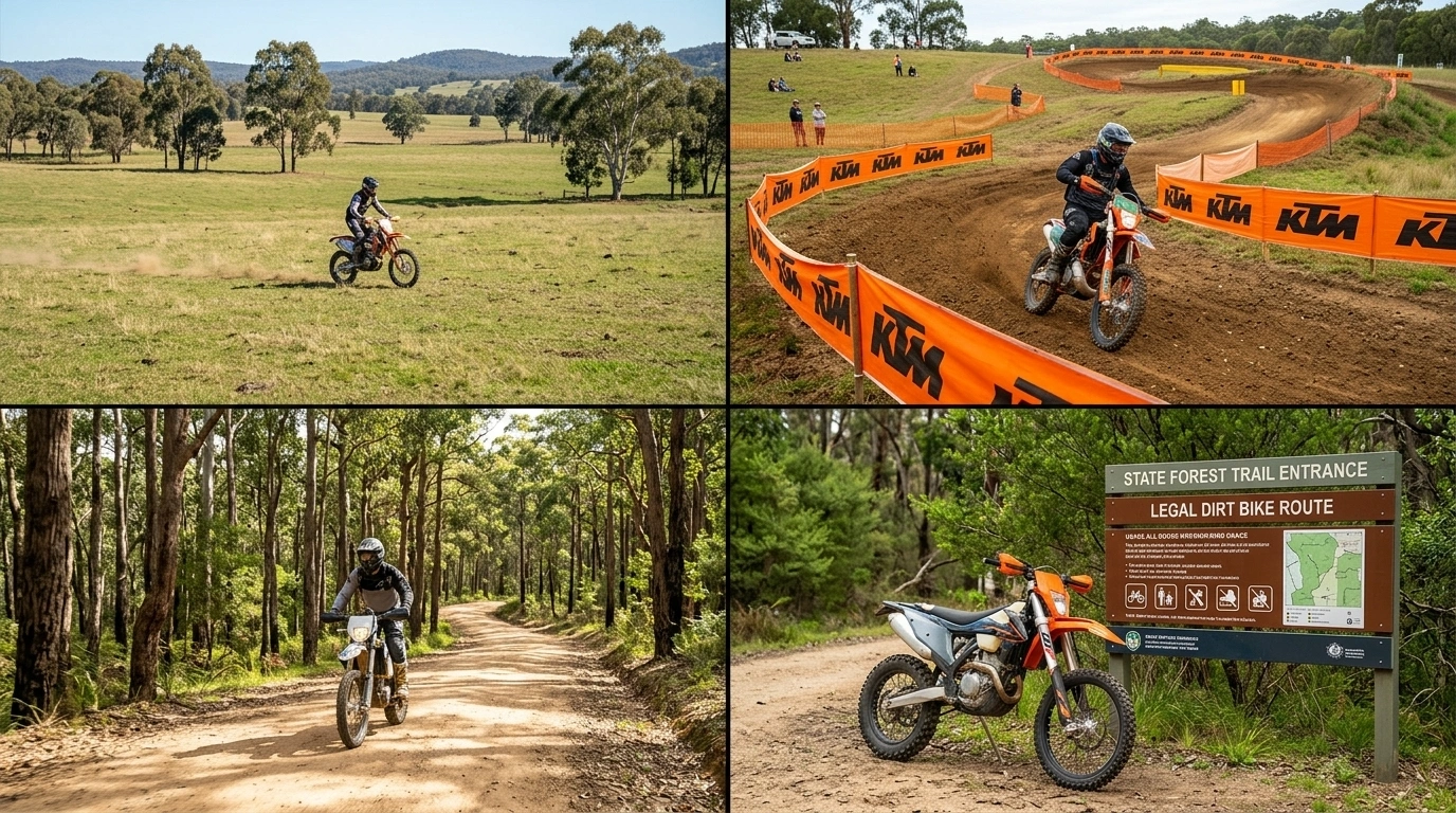 Where Can You Ride a Dirt Bike in Australia?